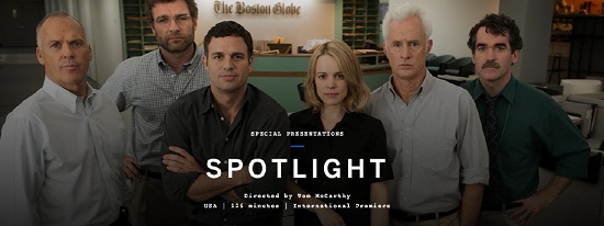 미국 <보스턴글로브> 탐사보도팀의 ‘보스턴 사제 성추행 사건’ 취재 과정을 다룬 영화 <스포트라이트>.