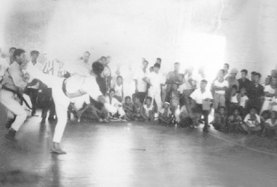  1950년대 태권도 대회 모습
