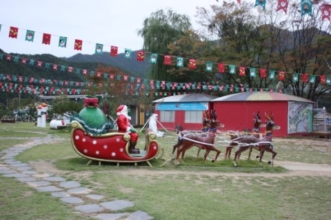 봉화군 분천역 산타마을 산타할아버지