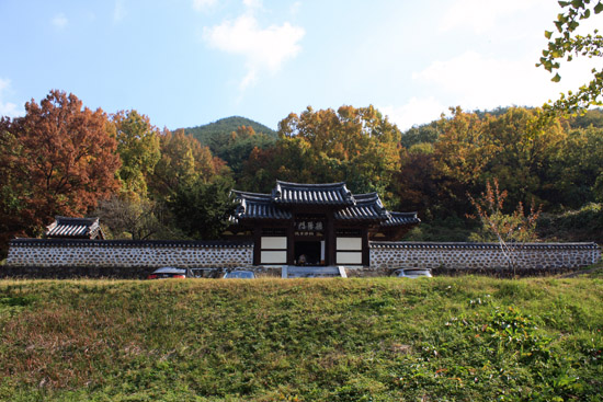 송담서원의 전경