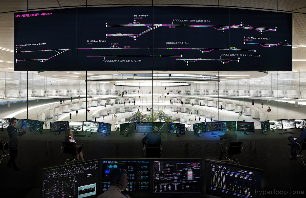 하이퍼루프 제어센터