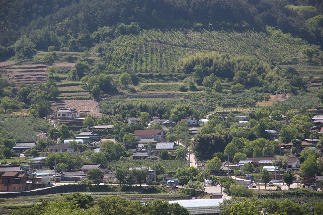 지리산 산촌 우리마을 풍경 