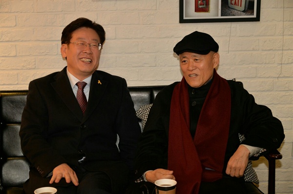 이재명 시장과 도올 김용옥 교수