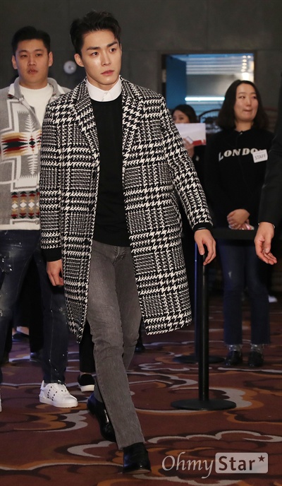 서하준, 골프웨어 패션쇼왔어요! 배우 서하준이 20일 오후 서울 장충동의 한 호텔에서 열린 한 골프웨어의 한국 런칭 패션쇼에서 입장하고 있다. 