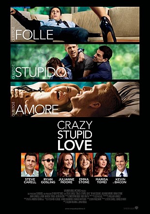 <크레이지 스튜피드 러브(Crazy, Stupid, Love)>의 포스터. 캐스팅만으로도 화제가 된 바 있다.