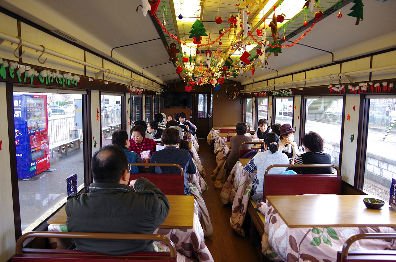  겨울 따뜻한 코다츠와 함께 떠나는 산리쿠철도여행.
