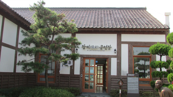 장미공연장  조선 미곡창고주식회사에서 쌀 창고로 사용하던 근대건축물이다.
