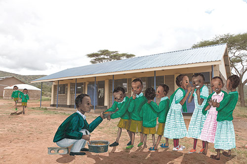 케냐 나세리안은 시골교사가 되는 꿈