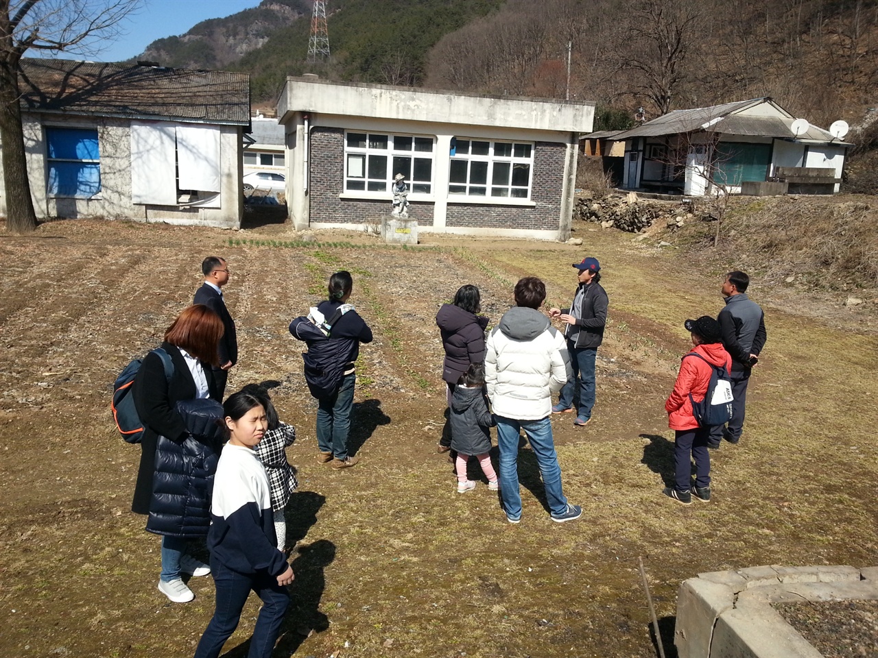 무주초리넝쿨마을 고흥에서 무주초리넝쿨마을로 마을공동체 견학을 
