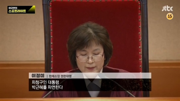  지난 10일 헌재는 이정미 헌재소장 권한대행의 주문낭독을 통해 대통령 박근혜에 대해 파면을 선고하였다.  