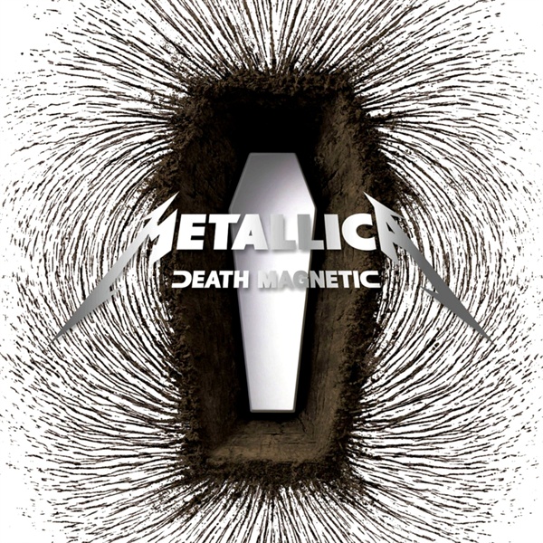  메탈리카의 2008년 음반 < Death Magnetic >. 지나치게 소리를 키운 탓에 골수팬들조차 비판할 만큼 좋은 평가를 받지 못했다.