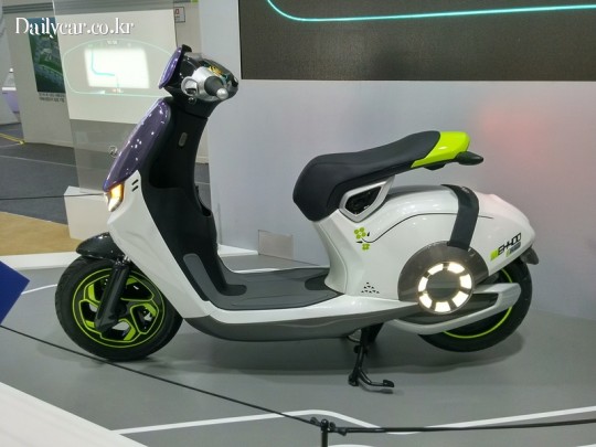 국제전기차엑스포 대림자동차 전기 콘셉트 오토바이