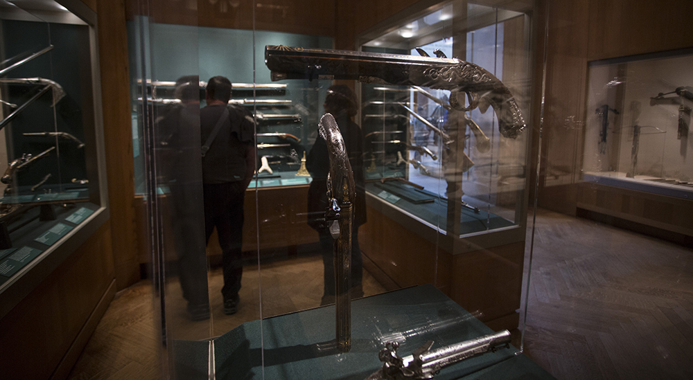 뉴욕 메트로폴리탄 미술관엔 총기의 변천사를 전시한 전시관이 따로 마련돼 있다. 