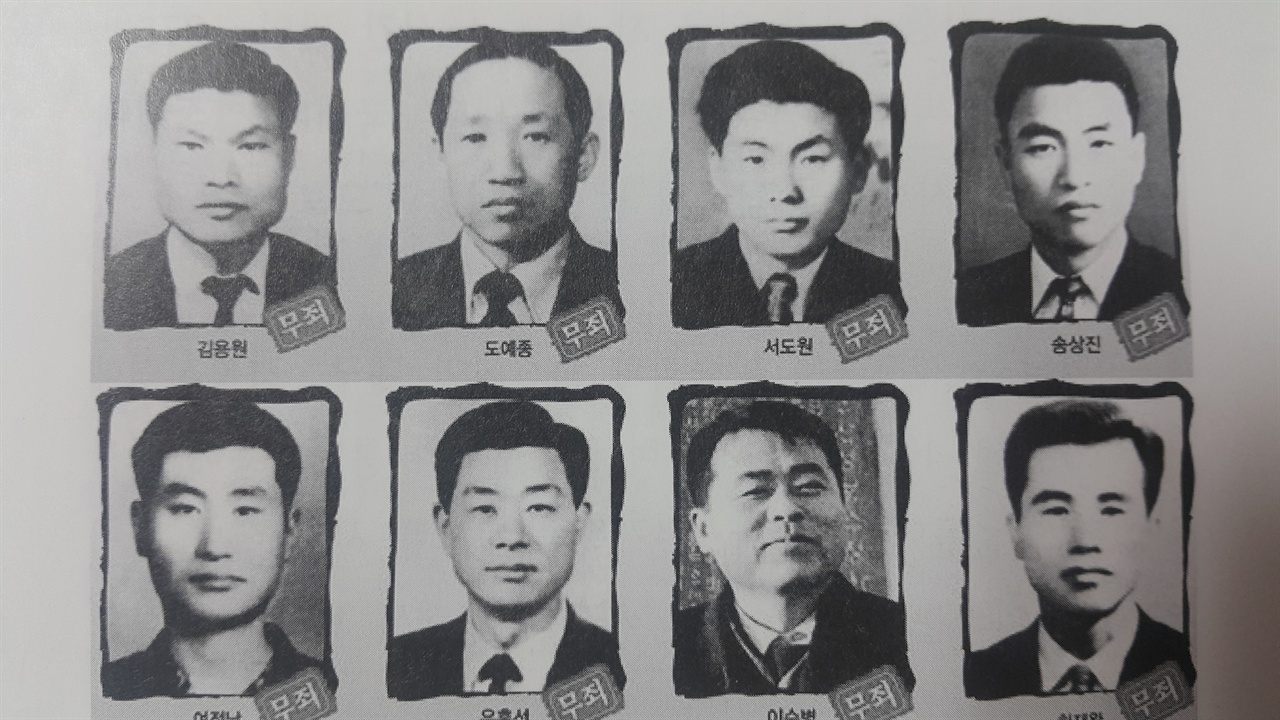 인혁당 재건위 사건의 희생자들