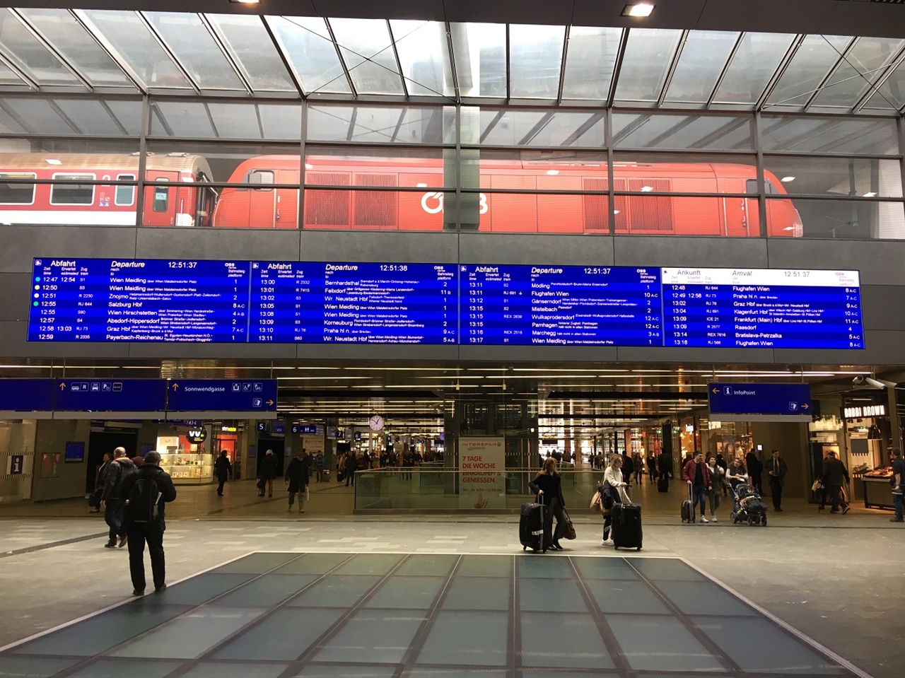  빈 중앙역(Wien Hauptbahnhof)