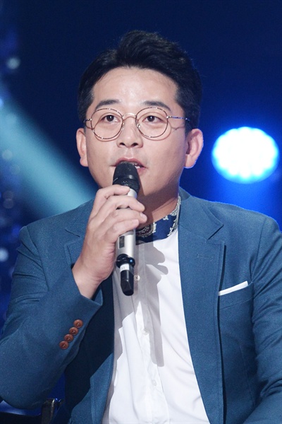  10일 오후 KBS 별관에서 열린 <개그콘서트> 900회 기념 기자간담회에서 개그맨 김준호가 발언하고 있다. 