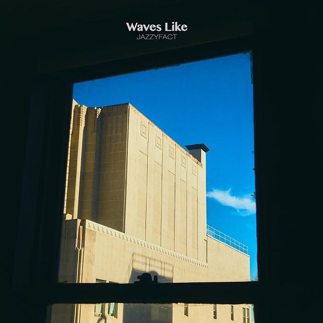  Jazzyfact의 새 EP 앨번 < Waves Like >의 재킷 이미지