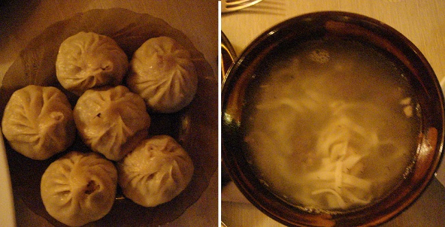           2011년 8월 13일 저녁 시베리아 바이칼 호수 동쪽 울란우데시에 있는 부랴트민족 전통식당에서 맛 본 만두입니다. 이곳에서도 역시 국수가 들어간 양고기 수프와 같이 먹었습니다. 