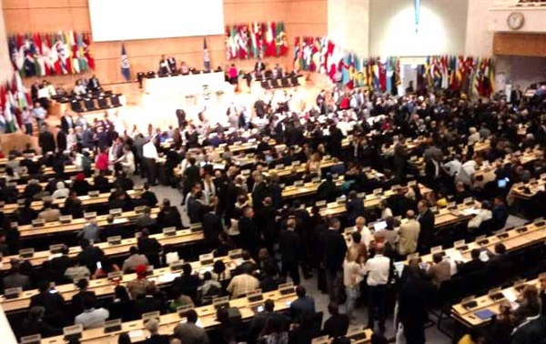 6월 5일부터 16일까지 스위스 제네바에서 열리는 제106차 국제노동기구(ILO) 총회.
