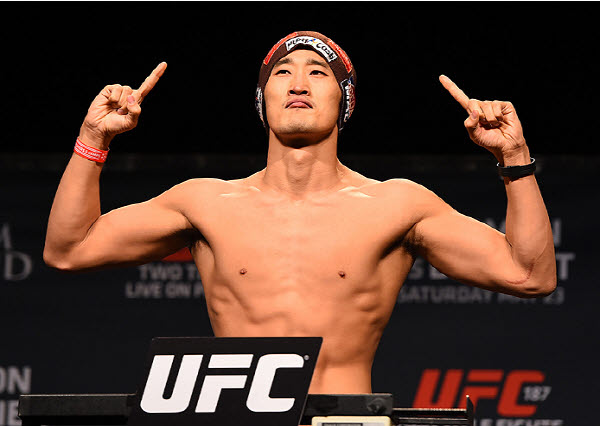  김동현이 싱가포르 대회에서 승리하면 UFC에서만 14승을 기록하게 된다.