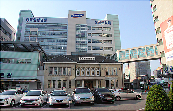 경교장을 가운데 두고 삼성병원이 포위하고 있다. 이는 절대 원형복원이 아니라고 김 대표는 주장한다. 