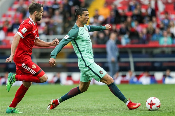  포르투갈, 컨페드컵서 개최국 러시아에 1-0 승리