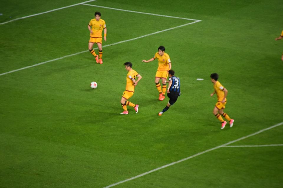  85분, 인천 유나이티드 FC 김용환의 왼발 슛이 오른쪽 구석으로 빨려들어가는 순간!