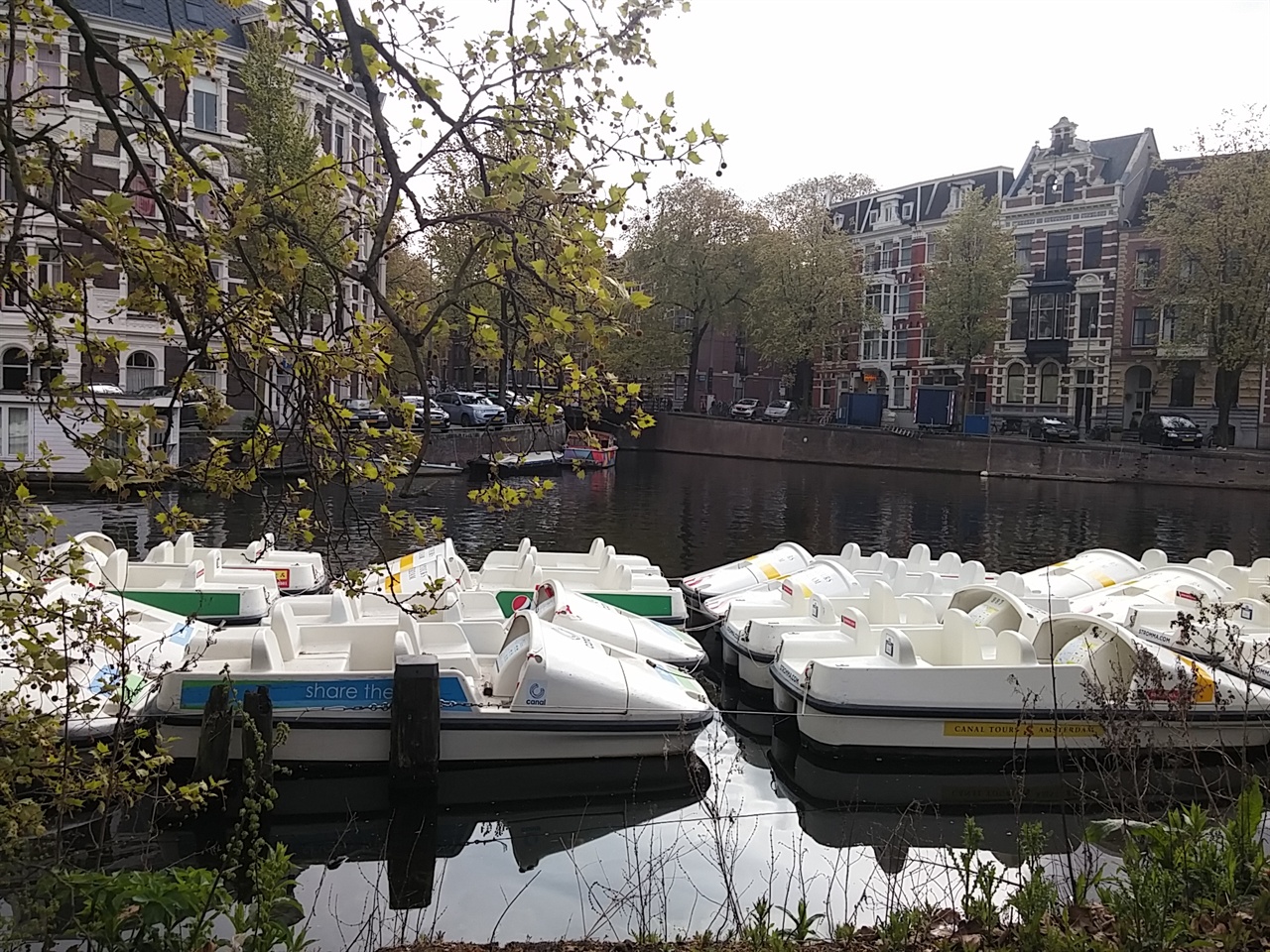 아름다운 암스테르담의 정경