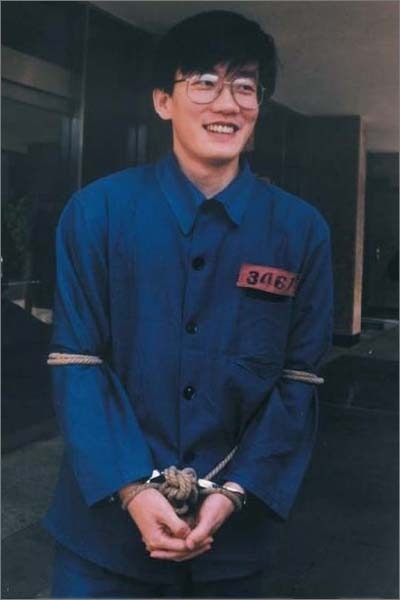  1992년 MBC 파업 당시 손석희 사장.  
