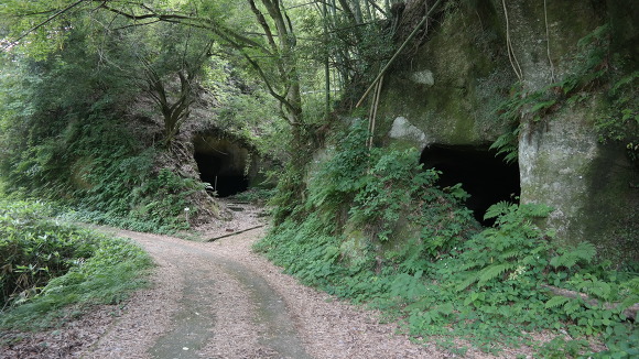 조선인 강제동원 현장인 누카다니 동굴의 모습