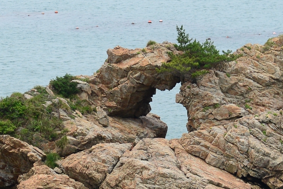  흑산도 지도바위