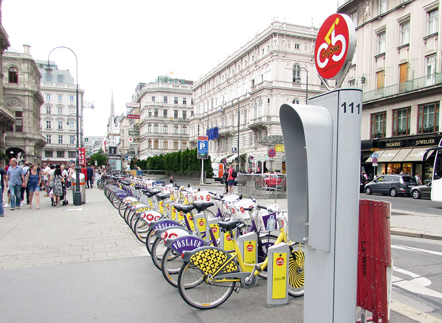 빈의 공공자전거 'Citybike Wien'