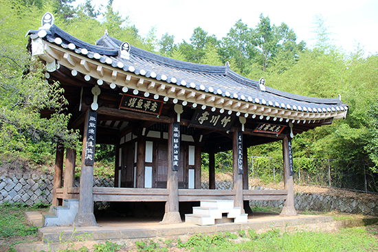 의병장 박광전이 강학을 했던 죽천정