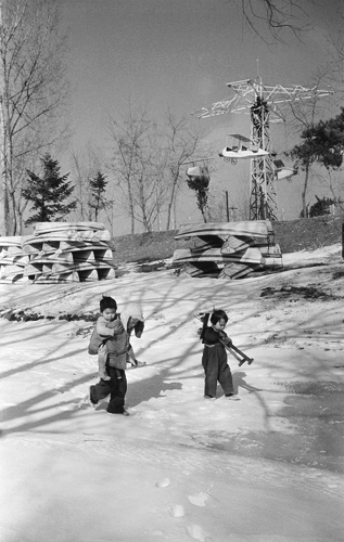 서울 노들섬 1956
