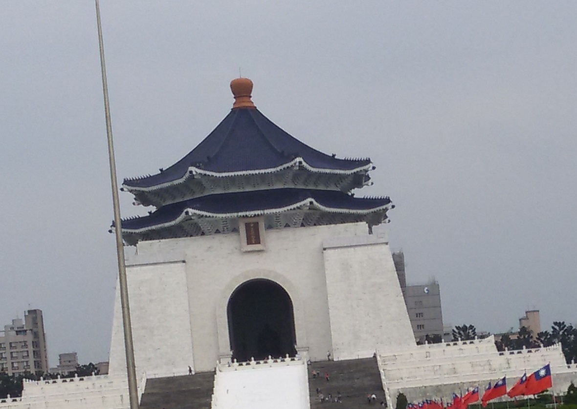 장제스 기념관 전경이다. 안에는 장세스 뿐 아니라 중국의 역사와 대만의 역사자료들로 구성되어 있다. 