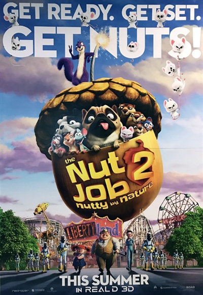 영화 <넛잡2>의 북미 지역 포스터