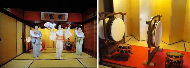           히가시차야가 거리에 있는 200년？ 찻집 시마(志摩)입니다. 악기와 사진을 보면 오래전 옛날로 돌아간 느낌입니다. 