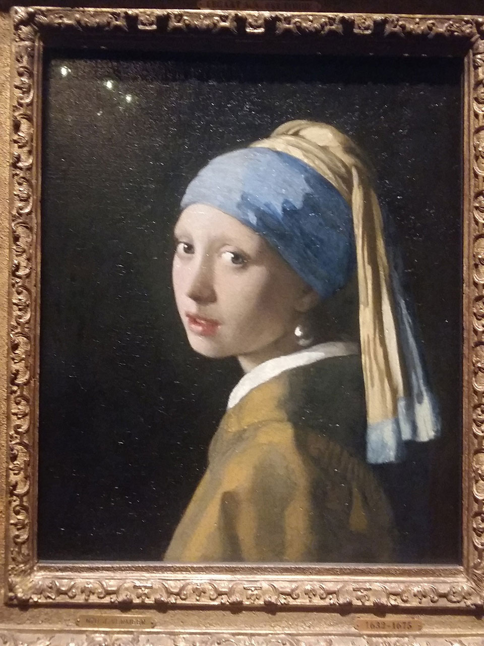 네덜란드의 모나리자라고 불리는 베르메르의 ‘진주목걸이를 한 소녀’