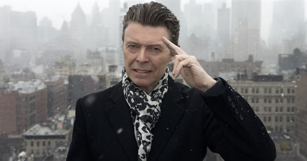  다큐 < David Bowie: The Last Five Years >의 한 장면
