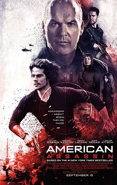  첩보 액션 영화 <아메리칸 어쌔신> 포스터.