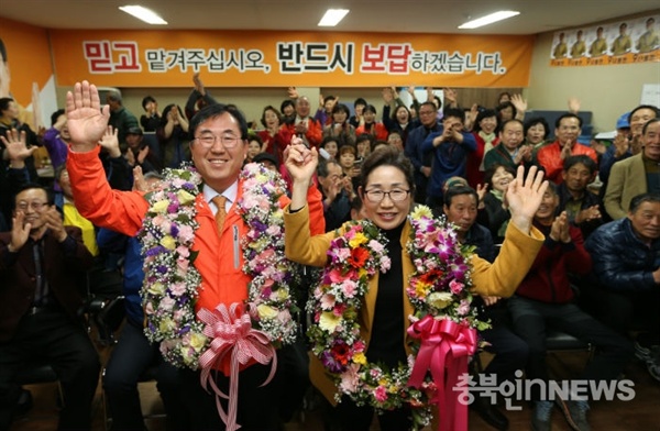 법원이 공직선거법 위반혐의로 기소된 나용찬(63) 충북 괴산군수에게 당선무효형을 선고했다.