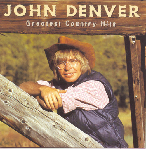   존 덴버의 주요 대표곡들이 수록된 < Greatest Country Hits > 표지