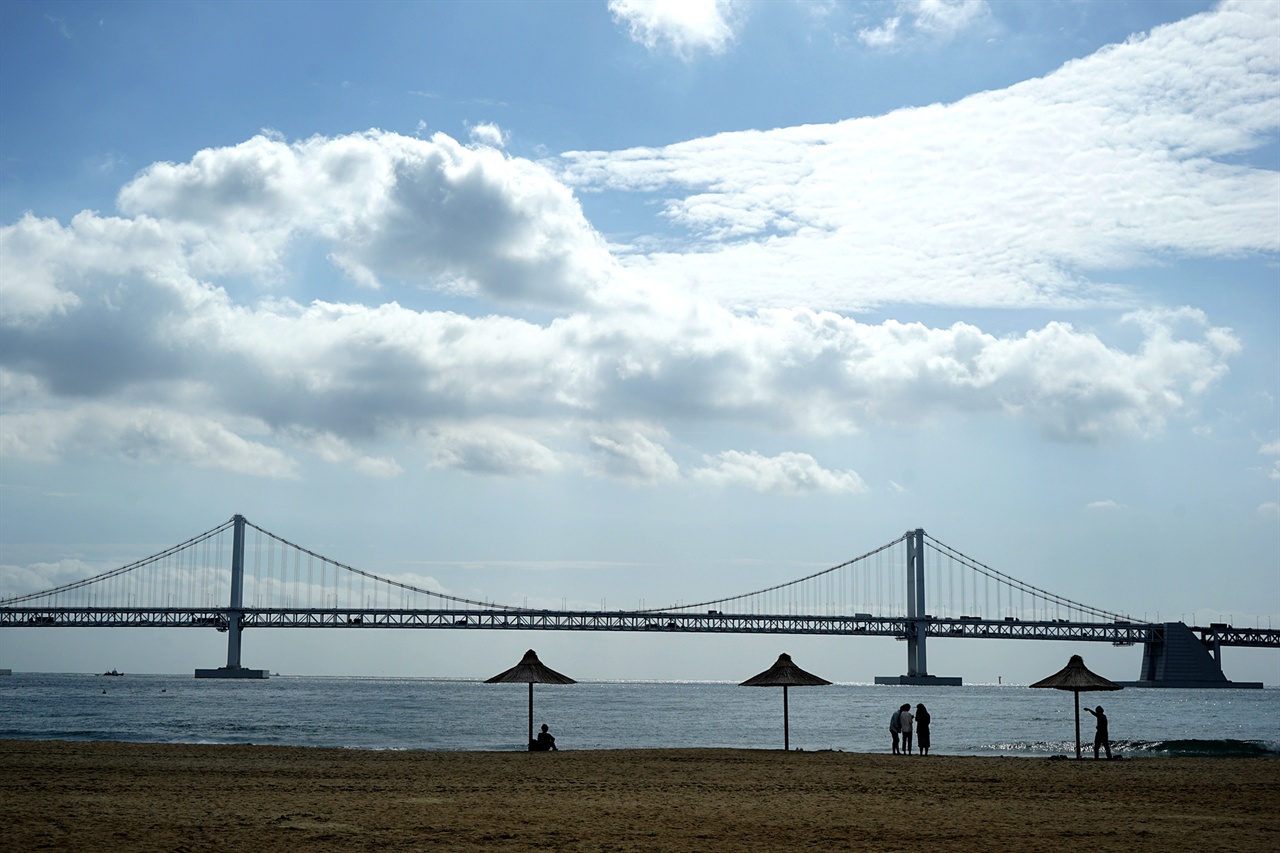 광안리해수욕장 풍경