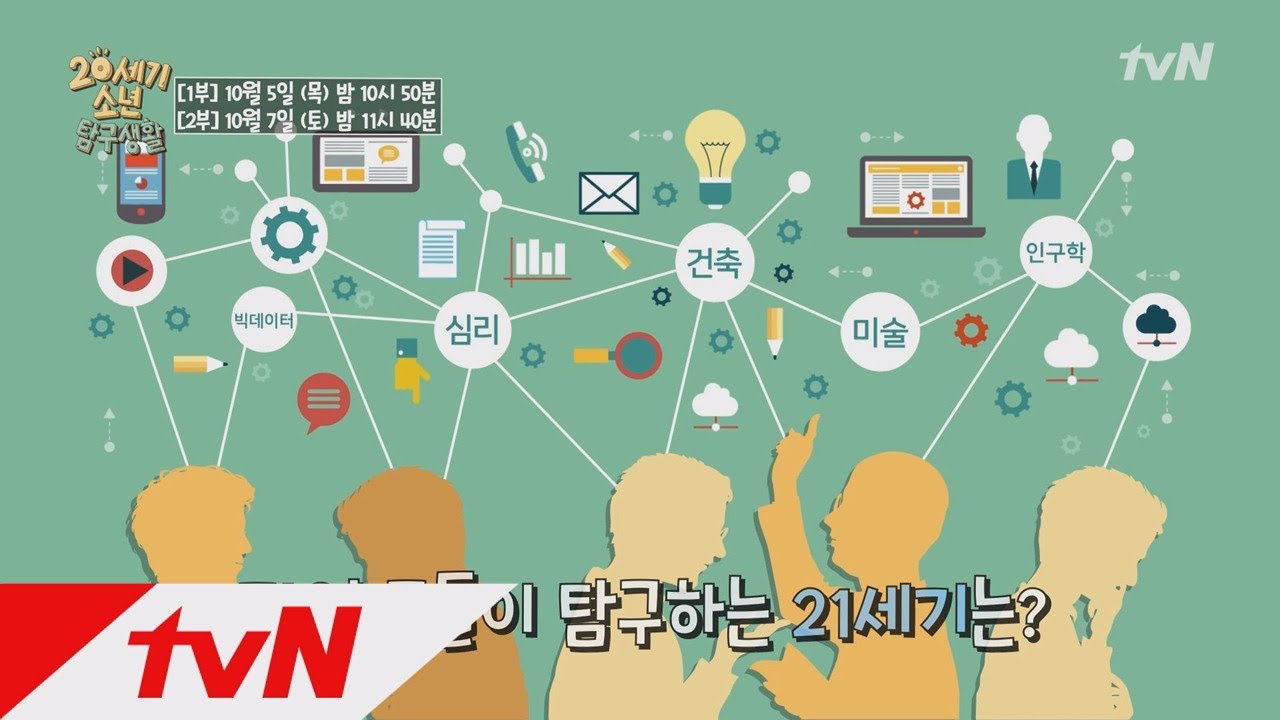 tvN <20세기 소년 탐구생활>의 한 장면. 