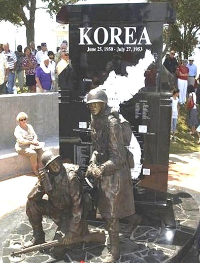 플로리다 북서부 펜사콜라 지역의 한국전 메모리얼. 미 전역에는 이같은 한국전쟁 메모리얼이 112개나 있다.
