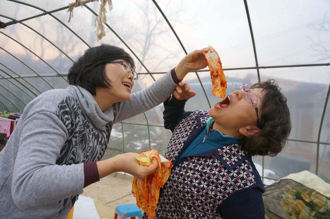 모여 김장을 하는 동안 두고두고 마음 속에 번져 있을 추억과 한번씩 꺼내 보며 웃기도 하고 그리워도 할 사진들도 많이 쌓였다. 