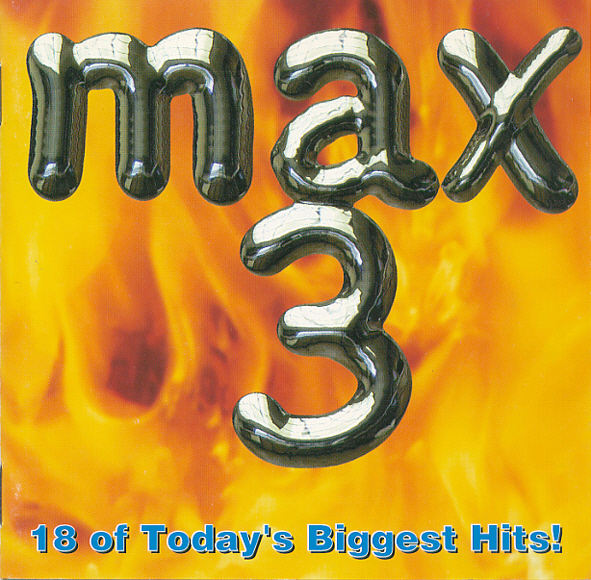  1990년대 팝 편집음반(컴필레이션) 시리즈로 인기를 얻었던 < MAX 3 > 표지.  당시 가요-팝 음반 시장에서 기존 인기곡들을 모은 이런 종류의 음반은 나름 불황을 겪던 업계의 효자 상품 중 하나였다