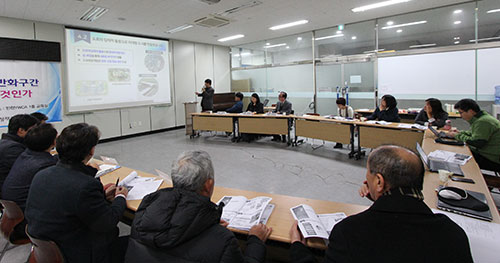 28일, 인천 YWCA에서 경인고속도로 일반화 사업 구상에 대한 토론회가 진행됐다.