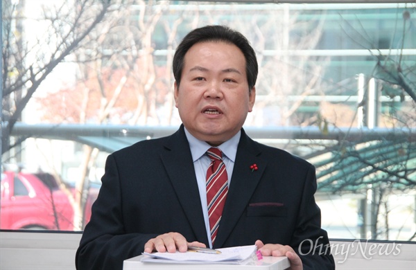 대전시장 선거 출마를 선언한 자유한국당 소속 박태우(54) 한국외대 초빙교수.