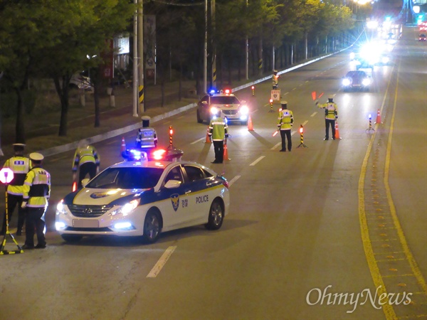 경찰의 음주운전 단속(자료사진).